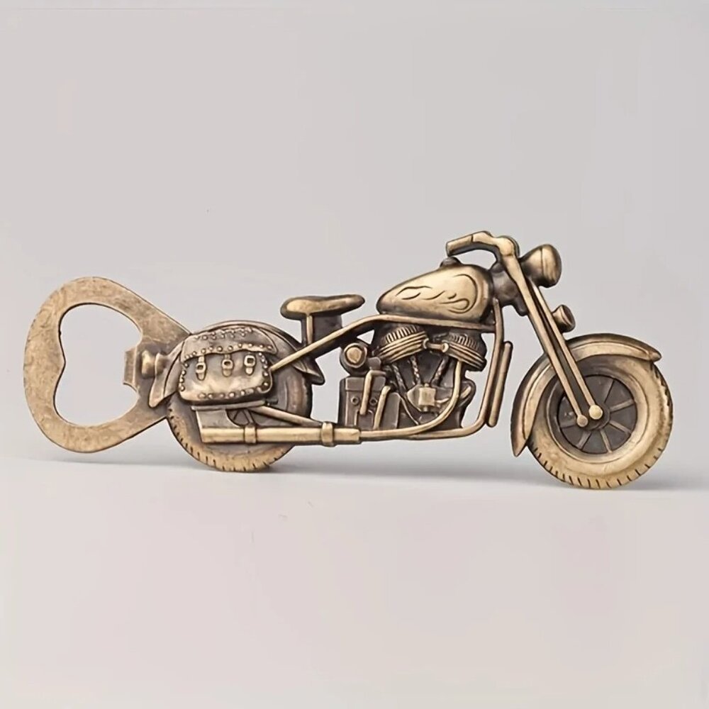 SALE ! Vintage Alloy Harley-Davidson Style Motorcycle Beer Soda Bottle Opener - Picture 7 of 7